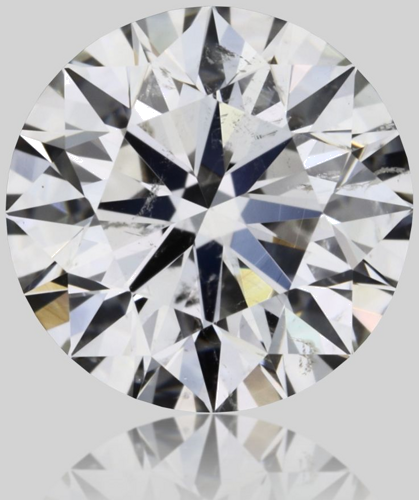 0.76 carat G-SI2 Excellent cut Natūralus Round Deimantas (1)