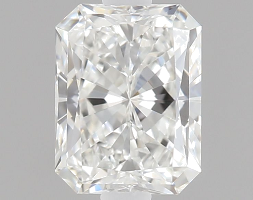 0.5 carat F-VVS1 Natūralus Radiant Deimantas (1)