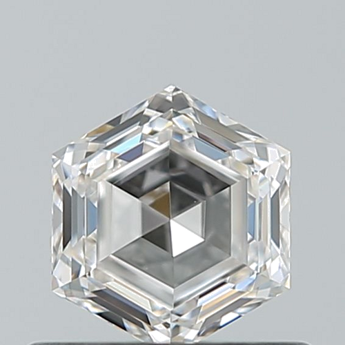 0.5 carat F-VS1 Natūralus Hexagonal Deimantas (1)