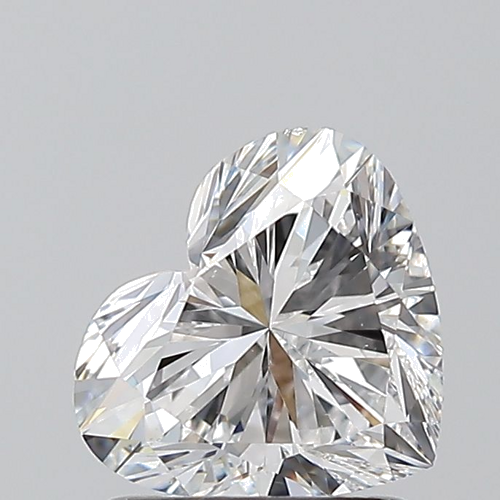1.2 carat D-VS2 Natūralus Heart Deimantas (1)