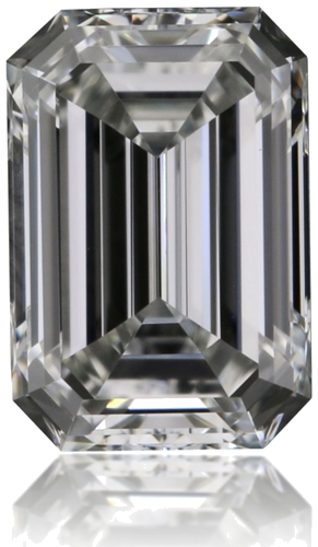 0.34 carat G-VVS1 Natūralus Emerald Deimantas (1)