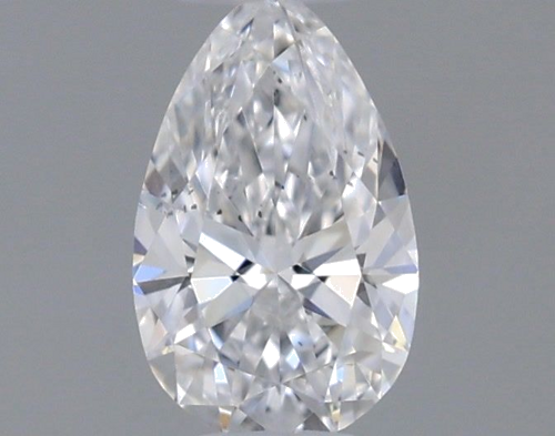0.2 carat D-SI1 Natūralus Pear Deimantas (1)