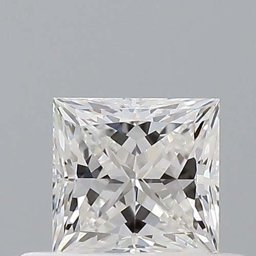 0.5 carat F-VS1 Natūralus Princess Deimantas (1)