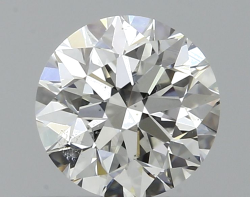 0.5 carat F-SI2 Very Good cut Natūralus Round Deimantas (1)