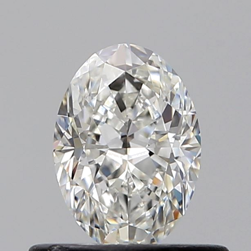0.5 carat F-VVS1 Natūralus Oval Deimantas (1)