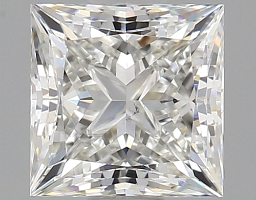 1.0 carat H-VS2 Natūralus Princess Deimantas (1)