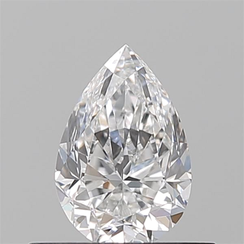 0.5 carat E-VVS1 Natūralus Pear Deimantas (1)