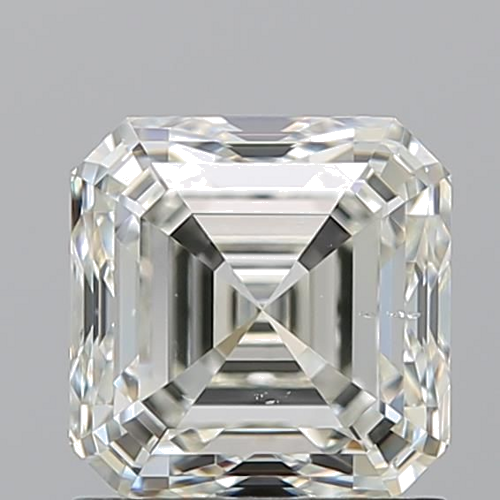 1.5 carat K-SI1 Natūralus Asscher Deimantas (1)