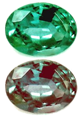 0.2 carat GREEN Oval Alexandrite (1)