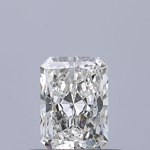 0.36 carat G-VVS1 Natūralus Radiant Deimantas (1)