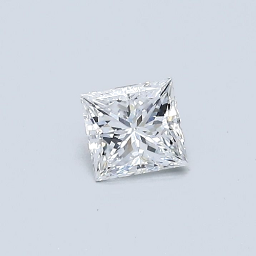 0.34 carat D-VVS1 Natūralus Princess Deimantas (1)