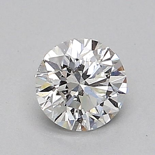 0.36 carat G-SI2 Excellent cut Natūralus Round Deimantas (1)