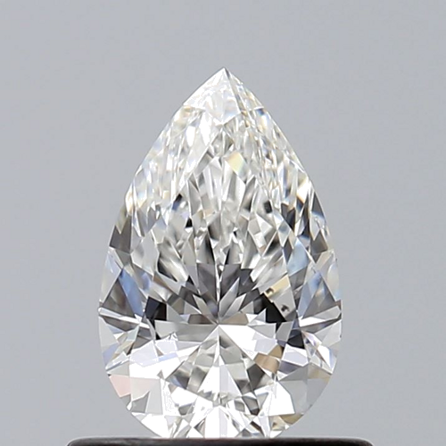 0.61 carat F-VS2 Natūralus Pear Deimantas (1)