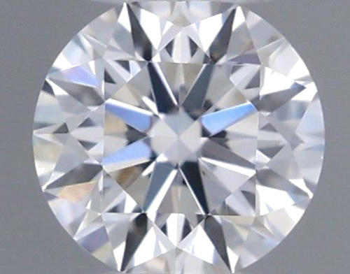 0.2 carat E-VVS2 Very Good cut Natūralus Round Deimantas (1)