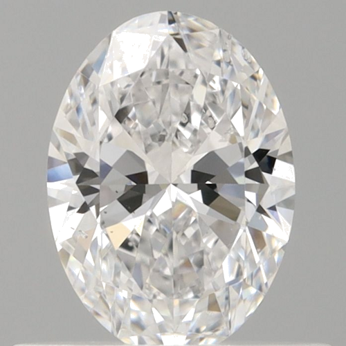 0.52 carat D-SI1 Natūralus Oval Deimantas (1)