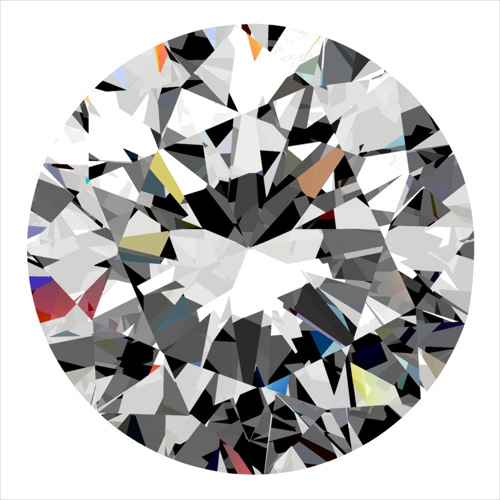 0.3 carat G-SI1 Very Good cut Natūralus Round Deimantas (1)