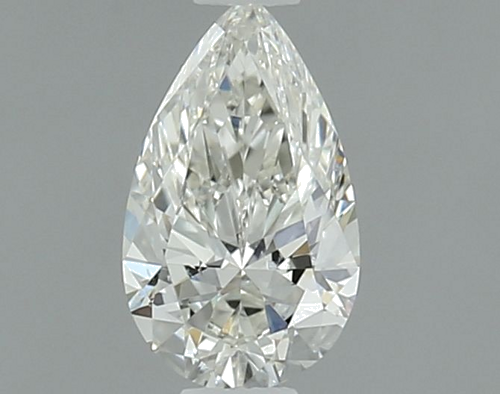 0.34 carat I-SI1 Natūralus Pear Deimantas (1)
