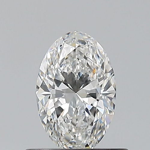 0.52 carat F-VS2 Natūralus Oval Deimantas (1)