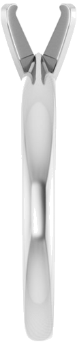 Sužadėtuvių Žiedas „Solitaire“ 14k white gold Round 5.5mm (4)