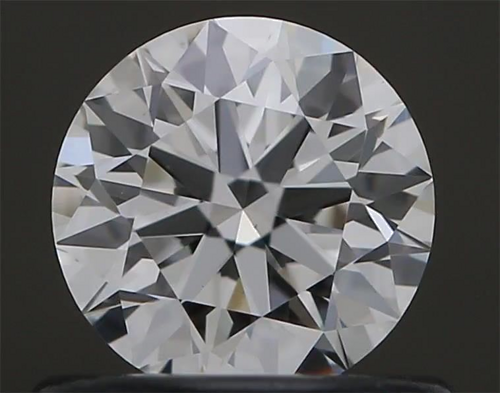 0.57 carat F-VVS2 Excellent cut Natūralus Round Deimantas (1)