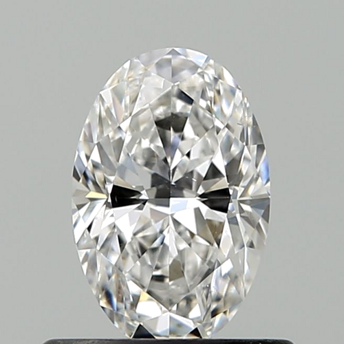 0.6 carat D-VS2 Natūralus Oval Deimantas (1)