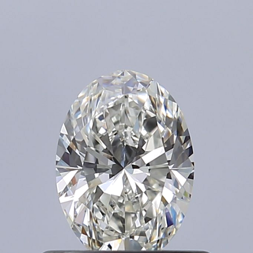 0.52 carat I-VS1 Natūralus Oval Deimantas (1)