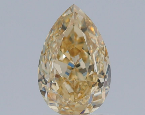 1.21 carat Fancy Brownish Yellow-VS2 Natūralus Pear Deimantas (1)