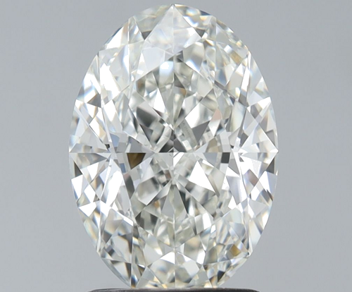 1.71 carat I-VVS2 Natūralus Oval Deimantas (1)