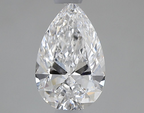 0.7 carat D-SI1 Natūralus Pear Deimantas (1)