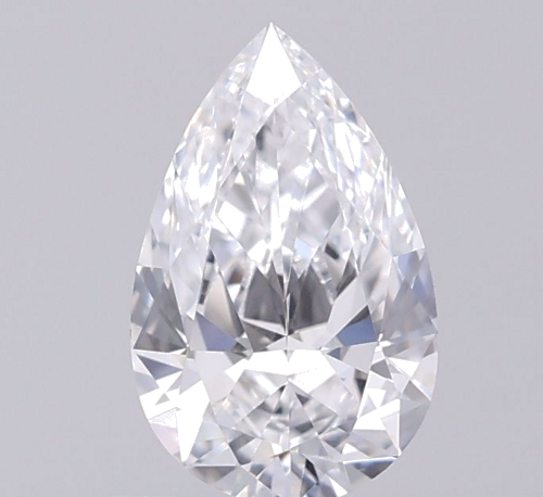 0.66 carat D-VS2 Natūralus Pear Deimantas (1)