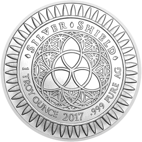 1 oz Trivium 2017 САЩ сребърна монета (2)