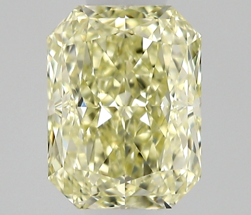 0.52 carat Fancy Light Yellow-IF Natūralus Radiant Deimantas (1)