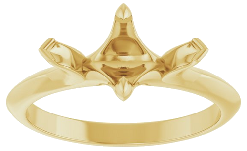 Sužadėtuvių Žiedas „Claw-Prong Solitaire“ 14k yellow gold Marquise 12mm x 6mm (3)