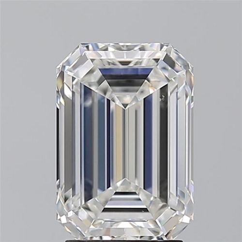 3.02 carat F-VS2 Natūralus Emerald Deimantas (1)