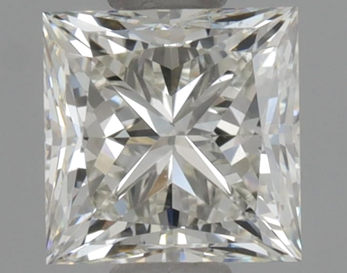 0.57 carat J-VS2 Natūralus Princess Deimantas (1)
