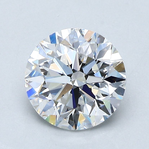 2.01 carat D-VS2 Very Good cut Natūralus Round Deimantas (1)