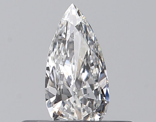 0.23 carat E-VS1 Natūralus Pear Deimantas (1)