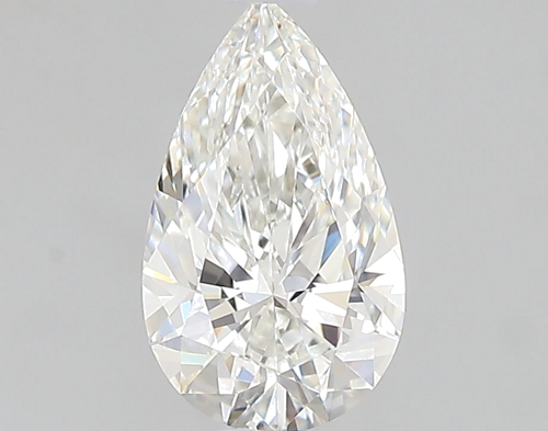 0.81 carat H-VS2 Natūralus Pear Deimantas (1)