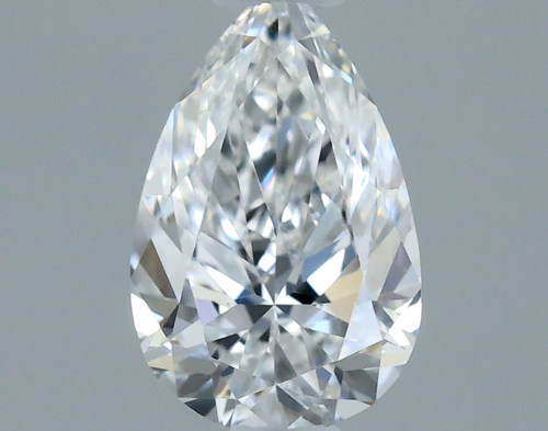 0.3 carat E-VVS1 Natūralus Pear Deimantas (1)