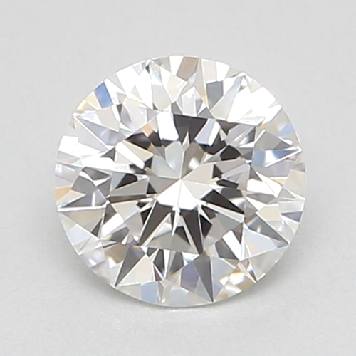 0.37 carat F-VVS1 Excellent cut Natūralus Round Deimantas (1)
