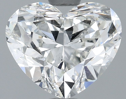 1.81 carat H-SI1 Natūralus Heart Deimantas (1)