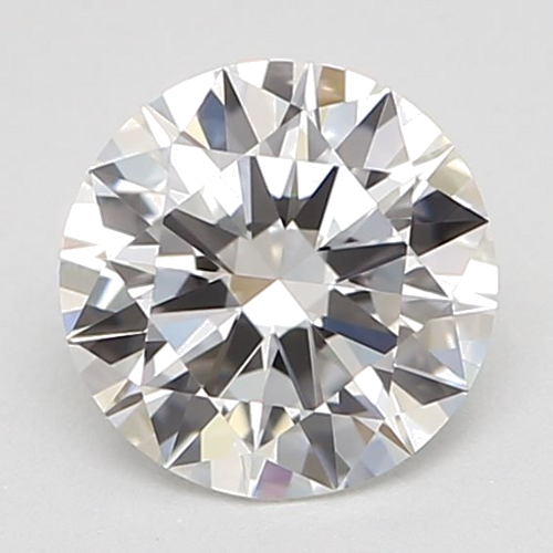 0.5 carat F-VVS1 Excellent cut Natūralus Round Deimantas (1)