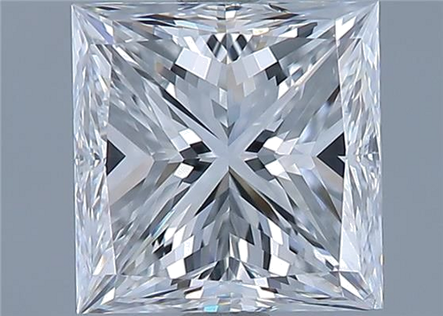 2.02 carat E-VS2 Natūralus Princess Deimantas (1)