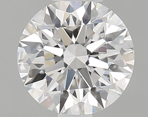 0.63 carat F-VVS1 Excellent cut Natūralus Round Deimantas (1)