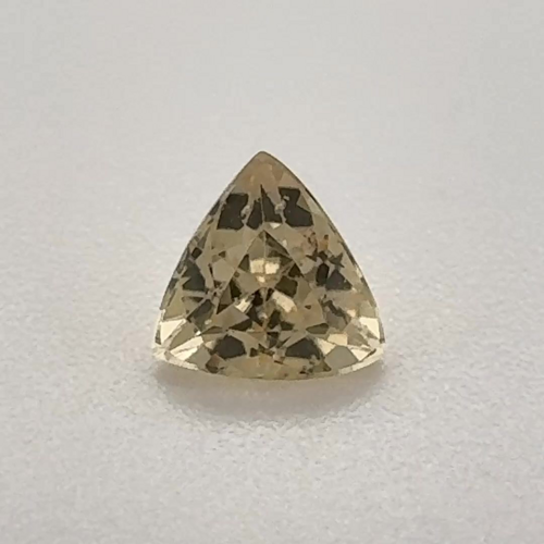 0.54 carat YELLOW Trilliant Topaz (1)