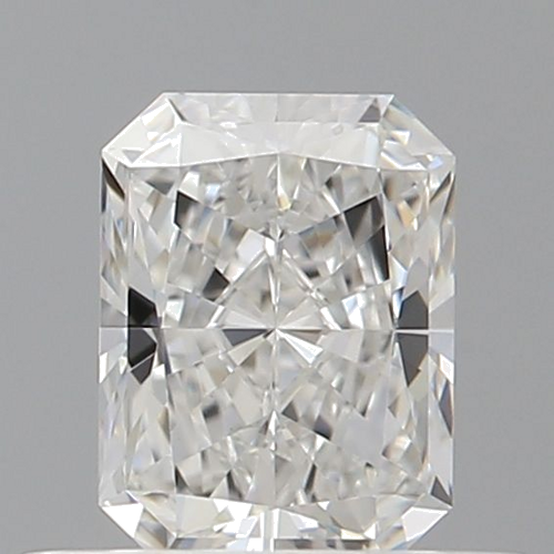 0.51 carat F-VVS2 Natūralus Radiant Deimantas (1)