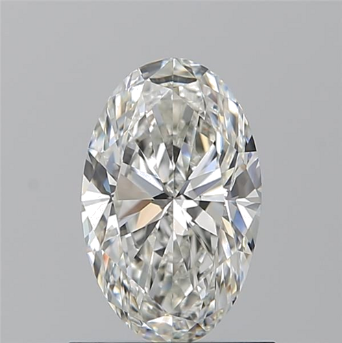 0.9 carat H-VVS1 Natūralus Oval Deimantas (1)
