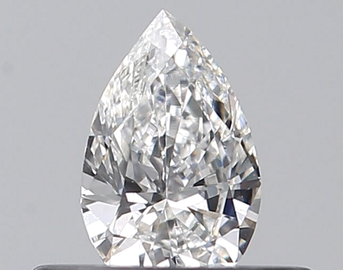 0.26 carat F-VVS2 Natūralus Pear Deimantas (1)