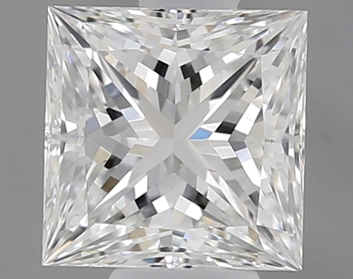 0.52 carat G-IF Natūralus Princess Deimantas (1)