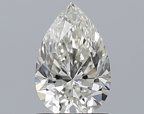 1.01 carat J-SI1 Natūralus Pear Deimantas (1)